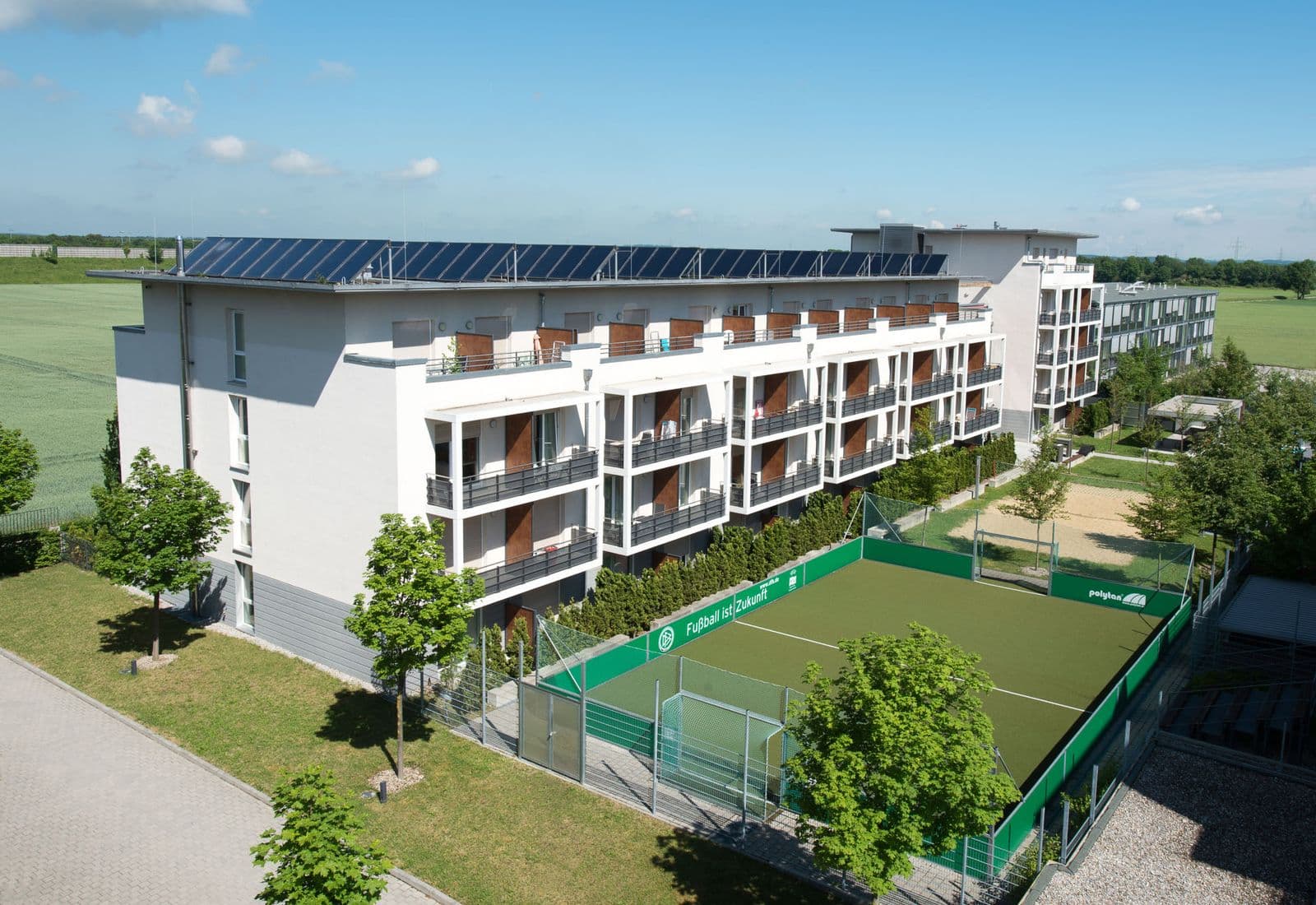 Gebäude des Student Living Campus